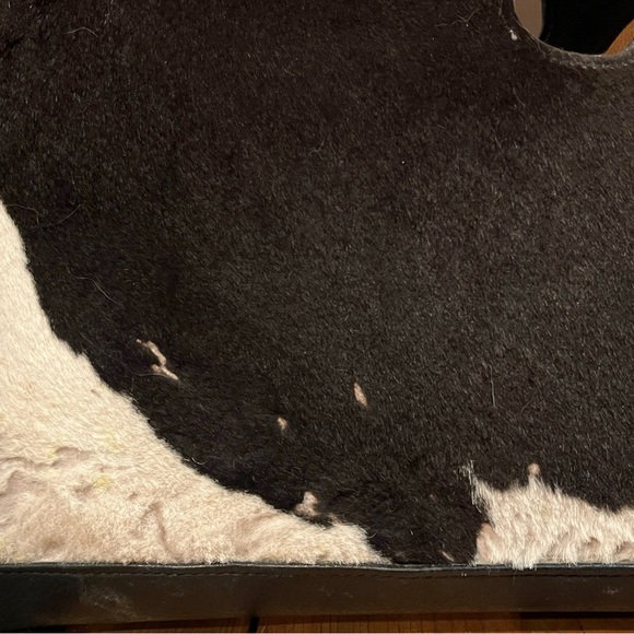 Julie Beth Longhorn Bag Black and White Cowhide - Picture 3 of 9